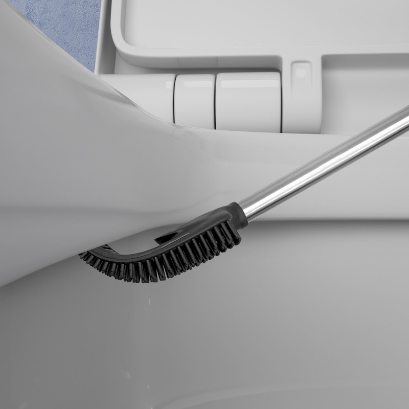 BIAGIO WC silikonová štětka závěsná/na postavení, nerez mat 683338