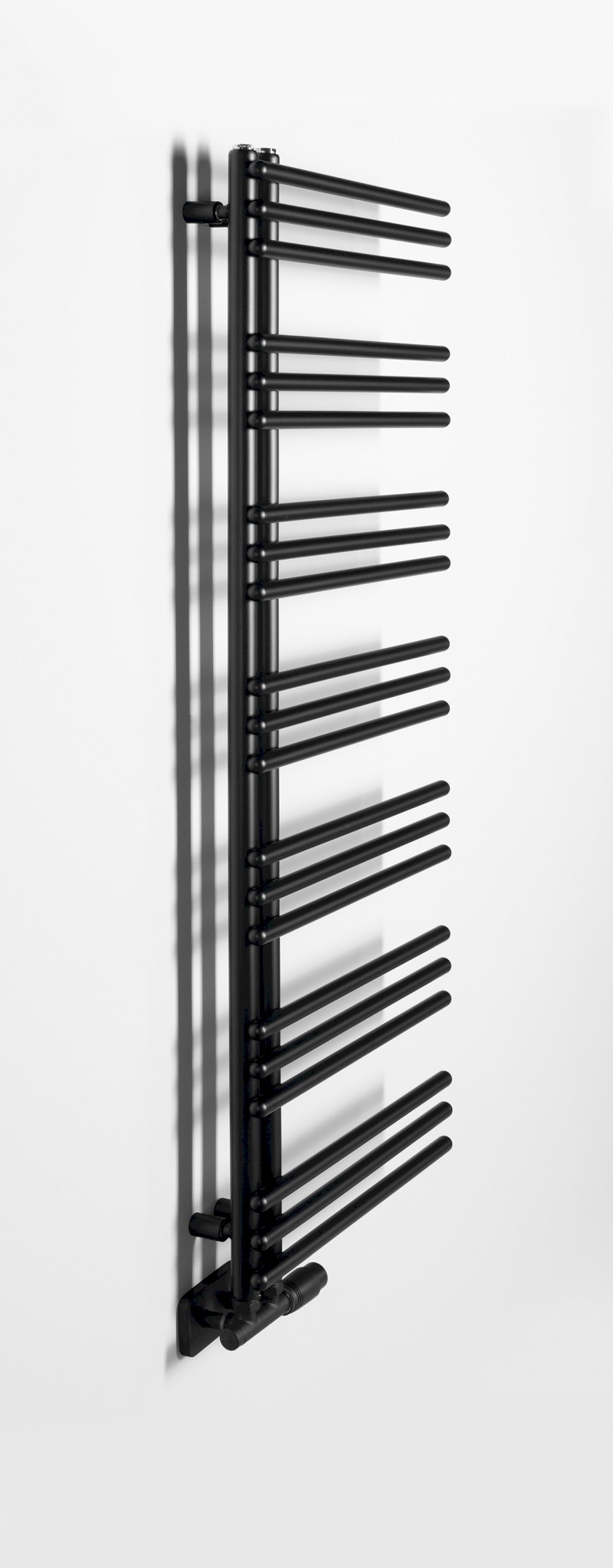 POSEIDON otopné těleso 550x1340mm, černá mat PS513B