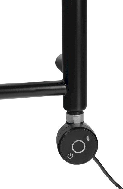 WICHER topná tyč s termostatem, 400 W, černá mat 600.203.6