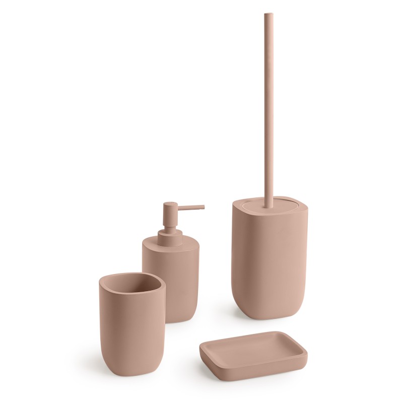 YLENIA dávkovač mýdla na postavení, růžová YL8010