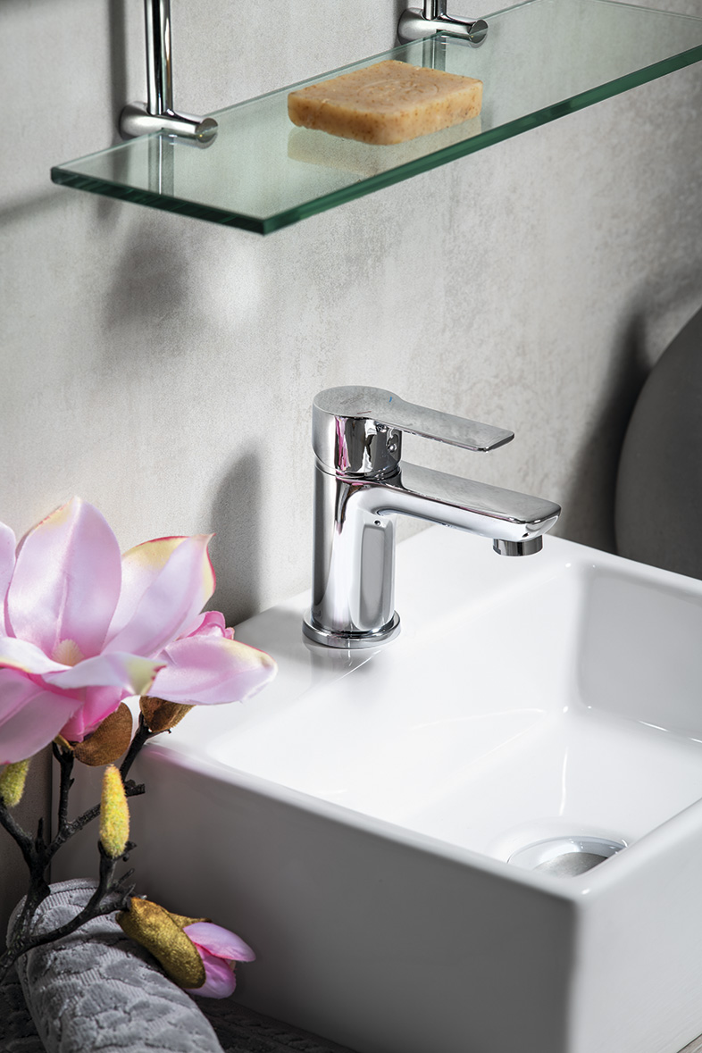 BARON stojánková umyvadlová baterie, chrom 612.002.1