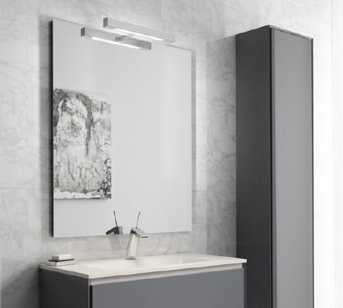 VERONICA LED svítidlo, 6 W, 300x30x115 mm, IP44, chrom E26891CI