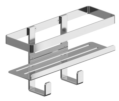 MYLINE polička do sprchy, 241x30x111mm, nerez lesk 105T10100