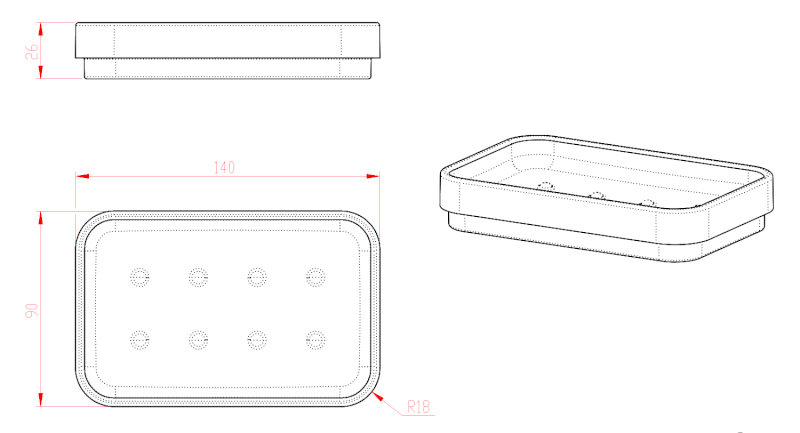 SEVENTY mýdlenka na postavení, tortora 631152