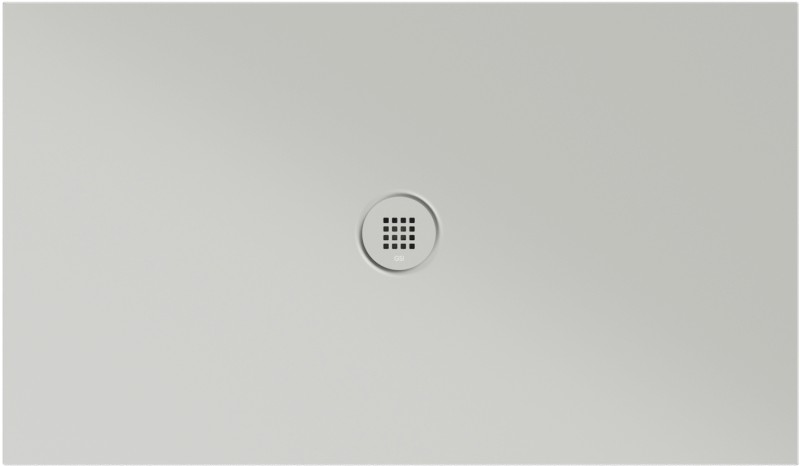 Keramická sprchová vanička, obdélník 120x70x2cm, cenere mat 46120717