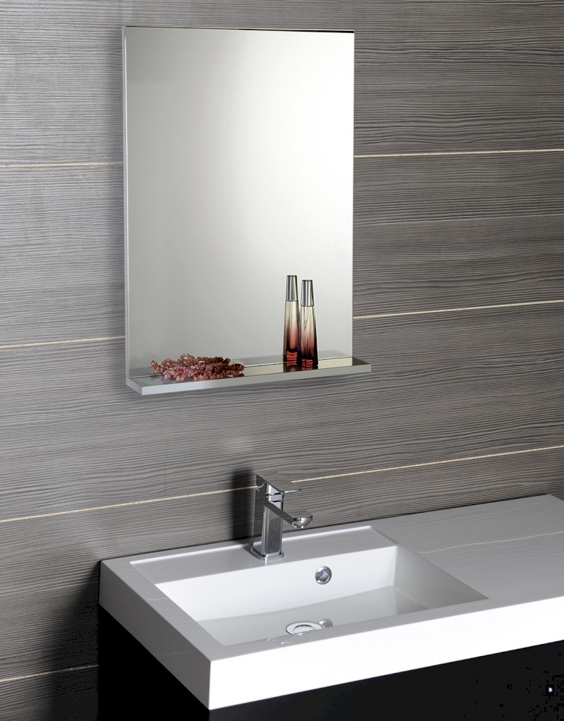 BETA zrcadlo s policí 50x70x12cm 57396