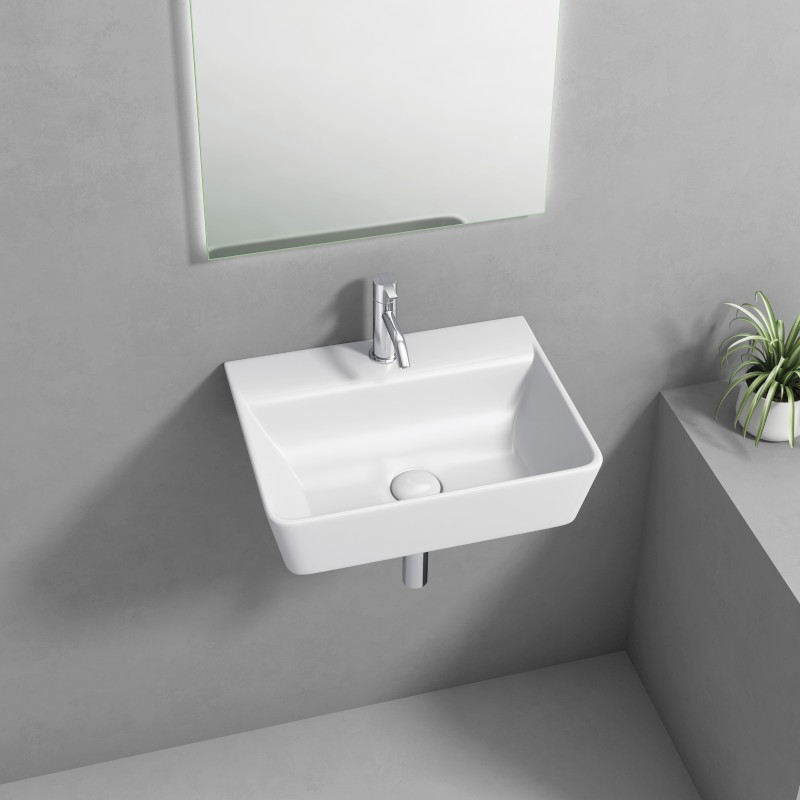 REEMA keramické umyvadlo 45x35cm, bílá NP440