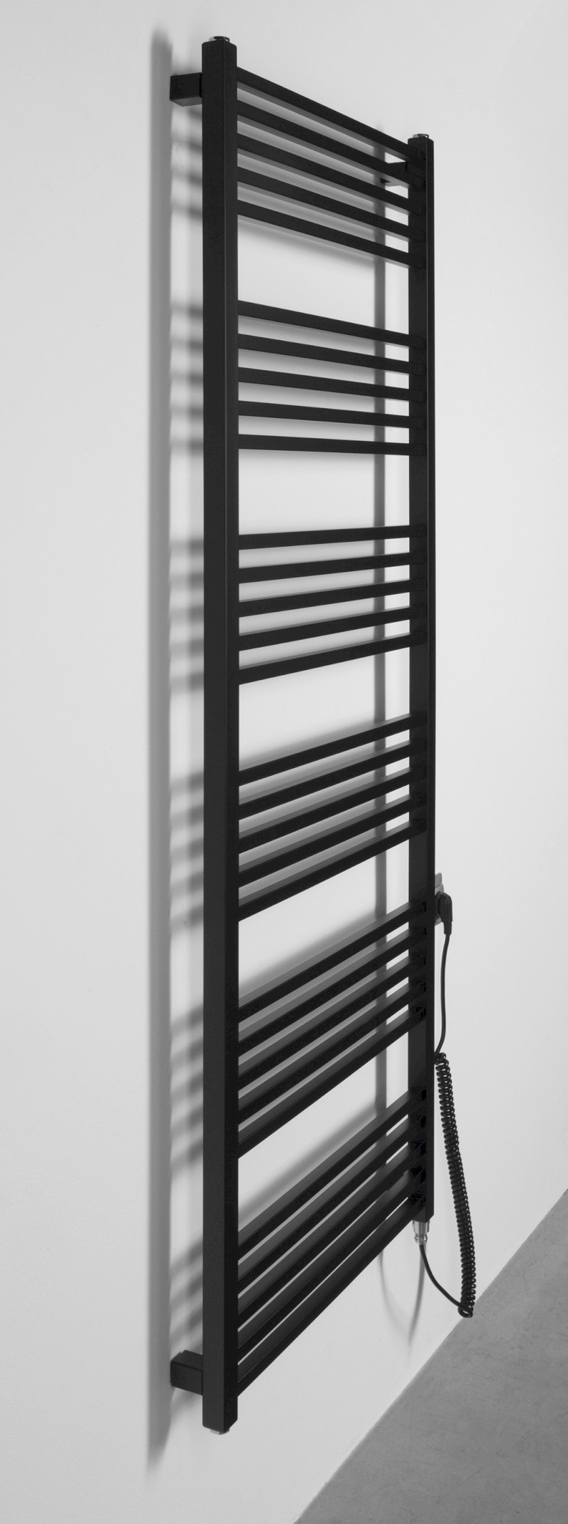 METRO-E elektrické otopné těleso rovné 600x1620 mm, 800 W, černá mat ME616B