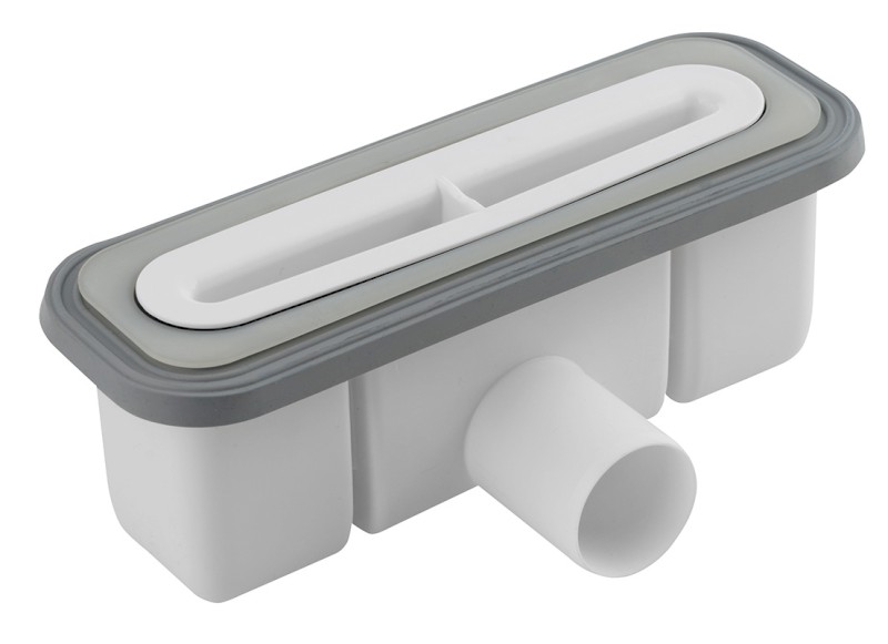 KAZUKO vaničkový sifon, DN40, krytka bílá 26327