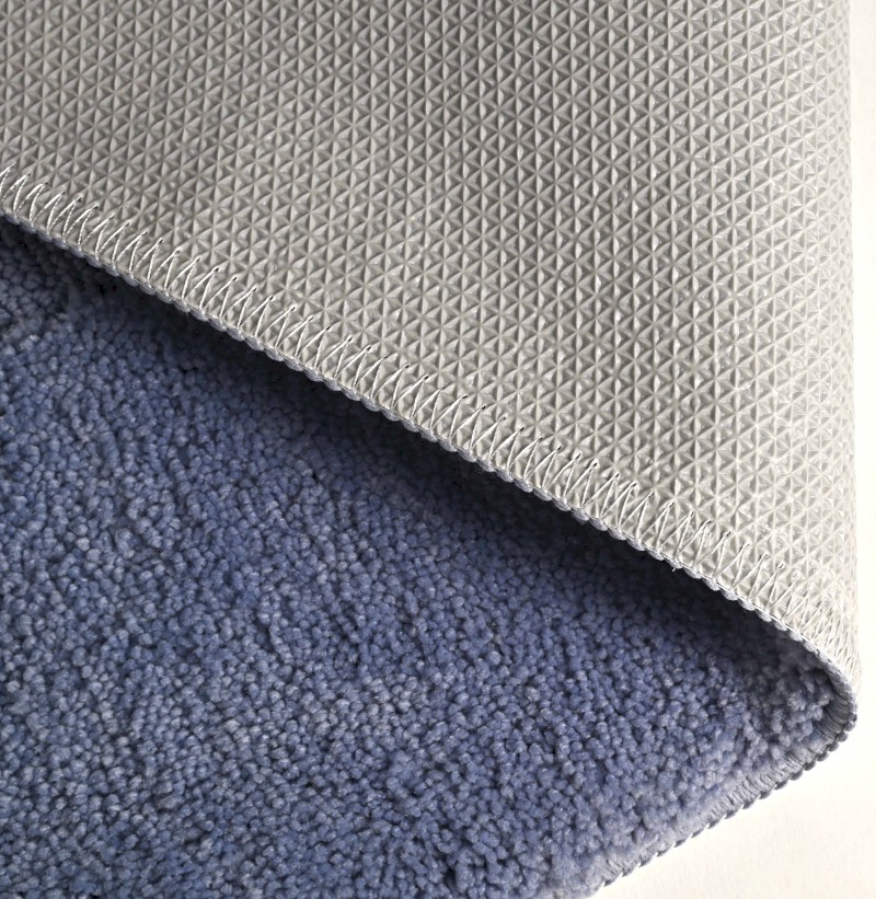 SERENITY předložka 60x90cm s protiskluzem, polyester, modrá 7110303