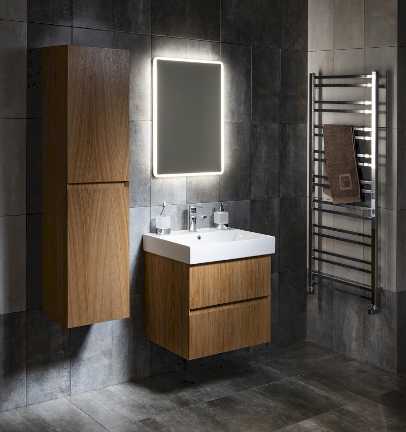 PIRI zrcadlo s LED osvětlením 50x70cm PR500