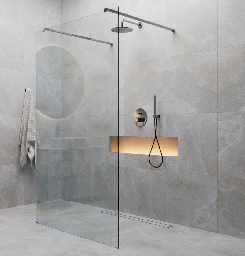 NIX nerezová sprchová kapsa, 60cm 72441