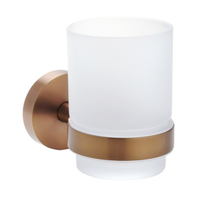 X-ROUND COPPER sklenka, mléčné sklo, měď mat XR903PG