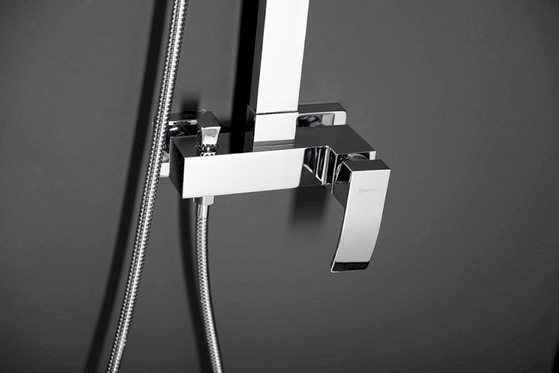 GINKO sprchový sloup s pákovou baterií, chrom 1101-43