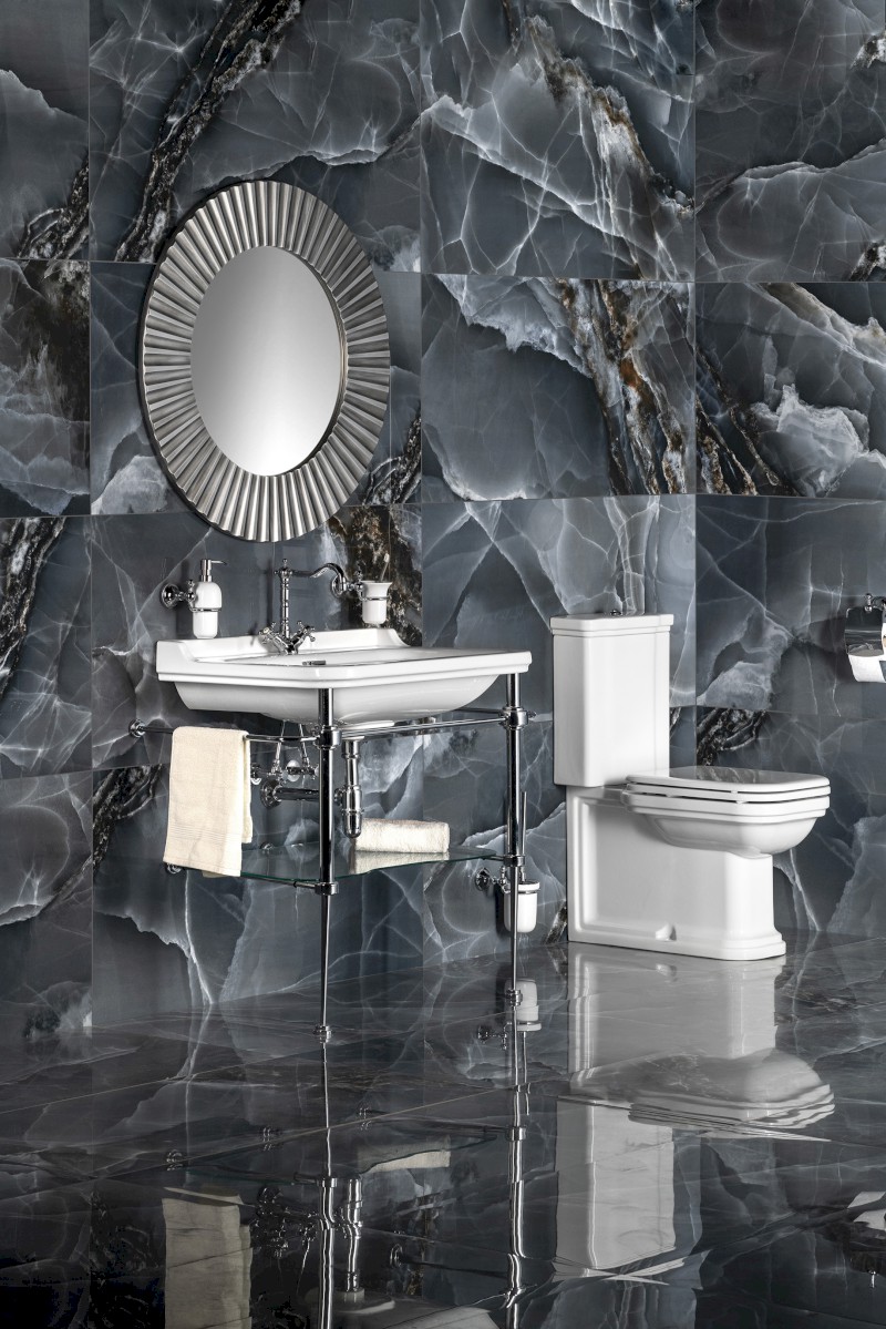 WALDORF keramické umyvadlo 80x55cm, bílá 4141K1