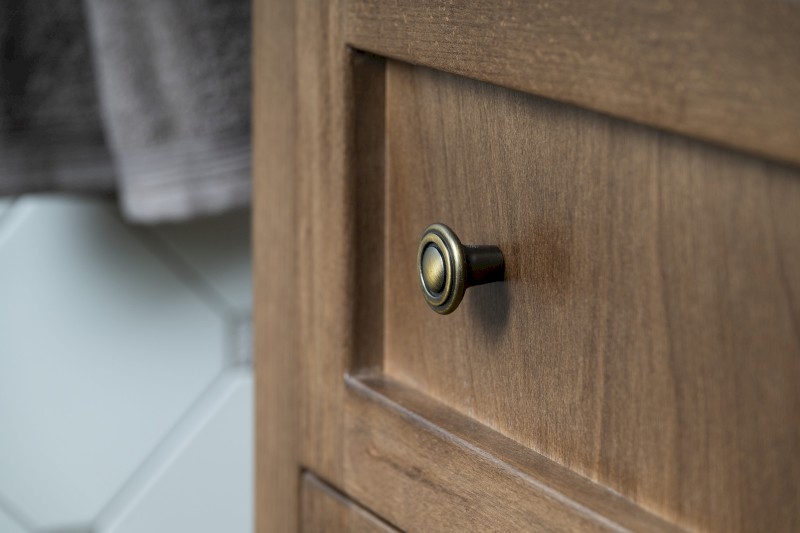 RETRO umyvadlová skříňka 83,5x80x43cm, buk 1630