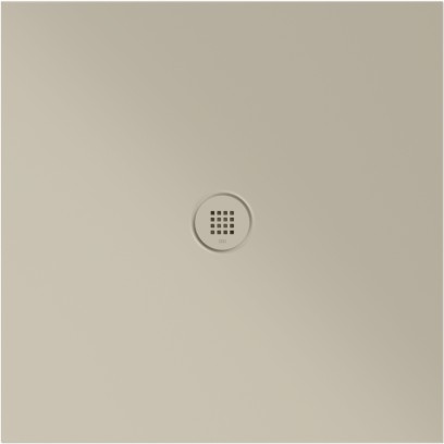 Keramická sprchová vanička, čtverec 90x90x2cm, creta mat 46090908