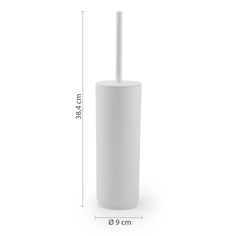 SHARON WC štětka na postavení, bílá SH3302