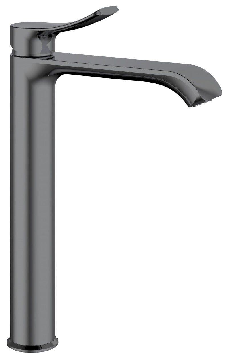SUGA stojánková umyvadlová baterie vysoká, gun metal TJ006GM