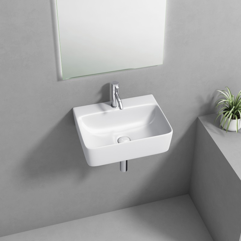 MERCY keramické umývátko 40x30cm, bílá NP422