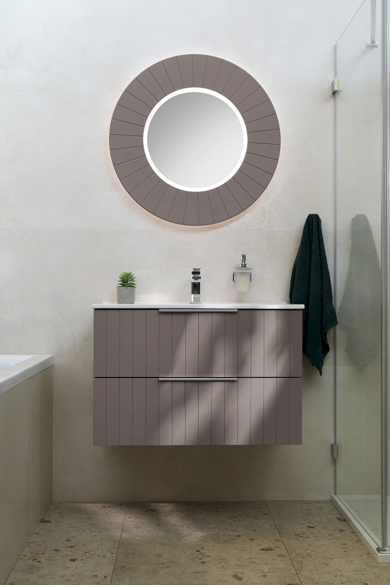 CIRASA STRIP umyvadlová skříňka 79,8x52x46cm, agila CR801-4343S