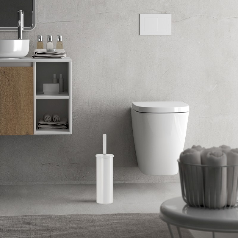 FLIP WC štětka na postavení, bílá 523302