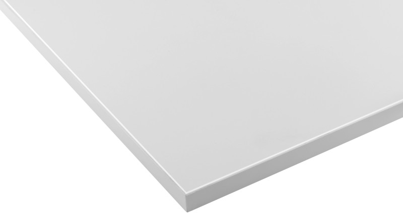 CIRASA deska DTDL 141,1x1,8x46,5cm, bílá lesk CR141-3030