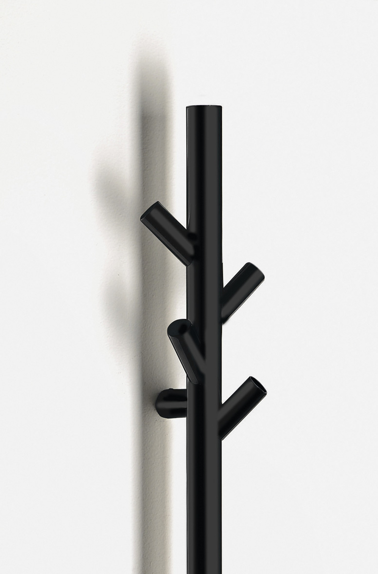 PASADOR elektrický sušák ručníků, kulatý, 150x1500 mm, 30 W, černá mat ER175BV