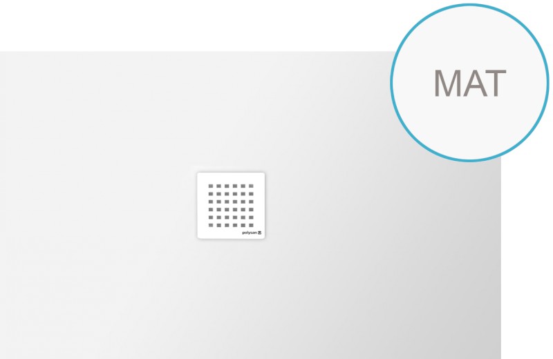 FLEXIA vanička z litého mramoru s možností úpravy rozměru, 130x80cm, bílá mat 72899MAT