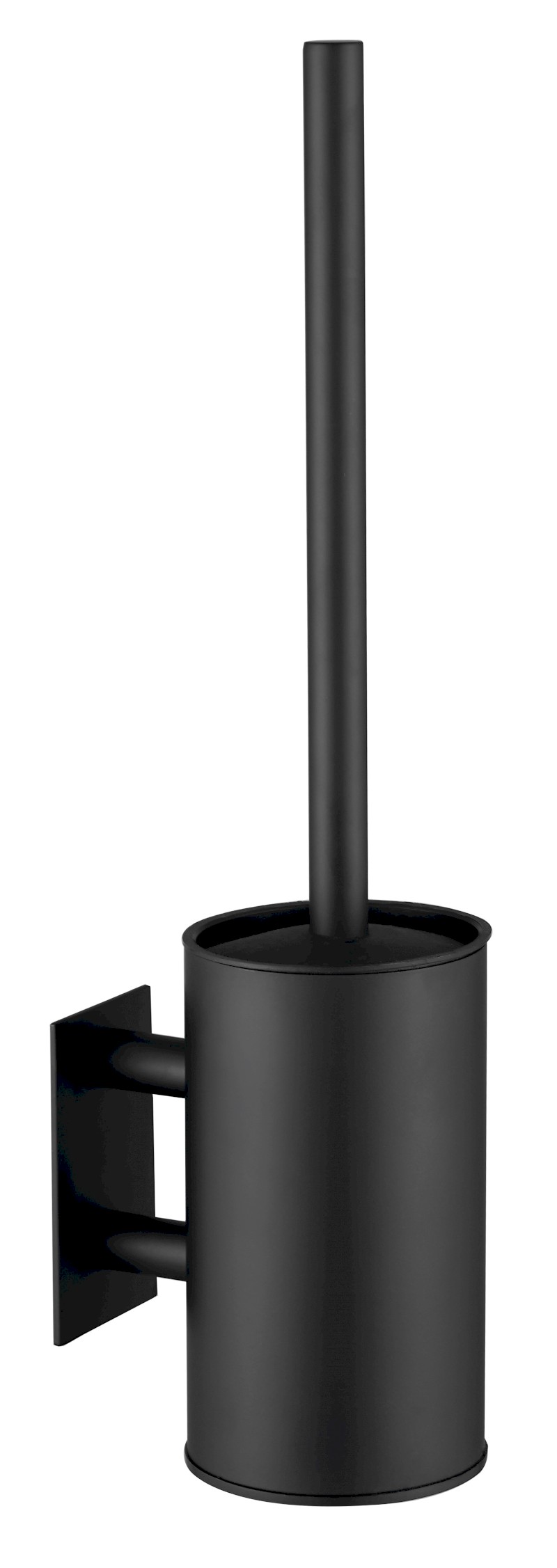 WC štětka samolepící, černá mat 32208B