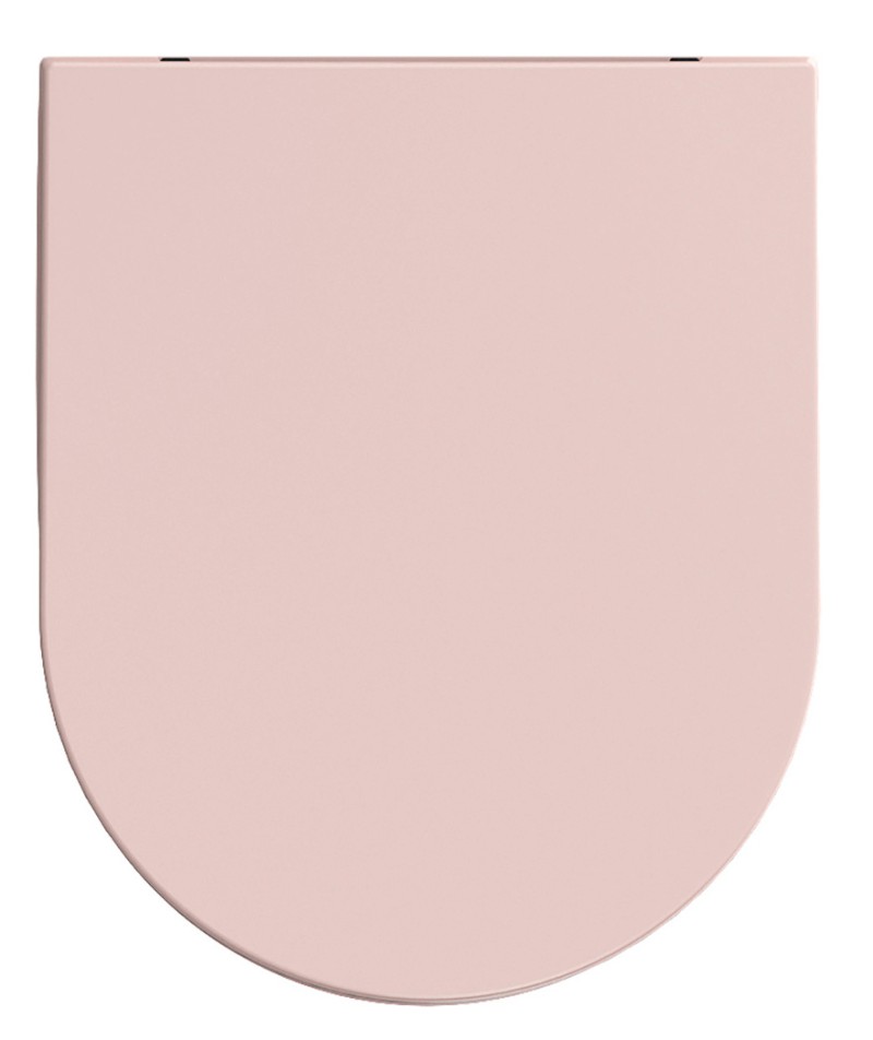 INFINITY WC sedátko, SLIM, Soft Close, Easy Take, růžová Salmon 40KF0541I
