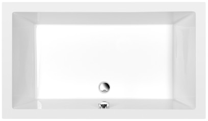 DEEP hluboká sprchová vanička s konstrukcí, obdélník 130x75x26cm, bílá 72943