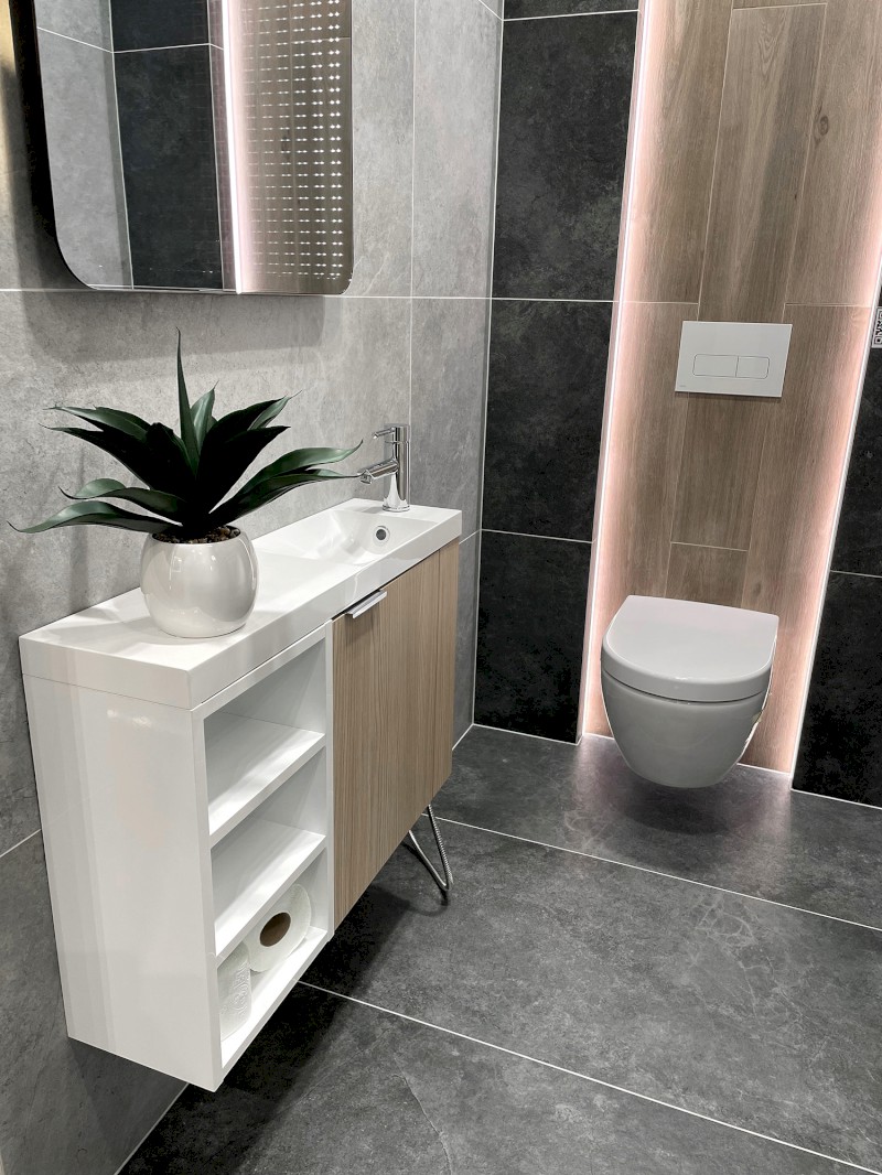 LATUS VI otevřená policová skříňka 30x50x22cm, bílá LT620-3030