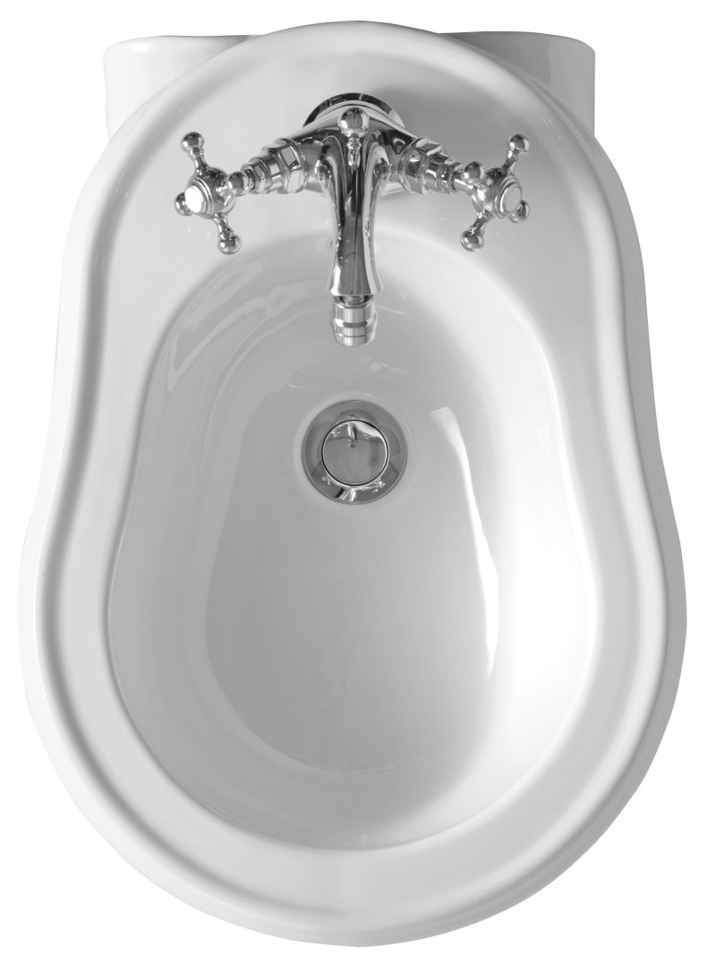 RETRO bidet závěsný 38x52cm, bílá 102601