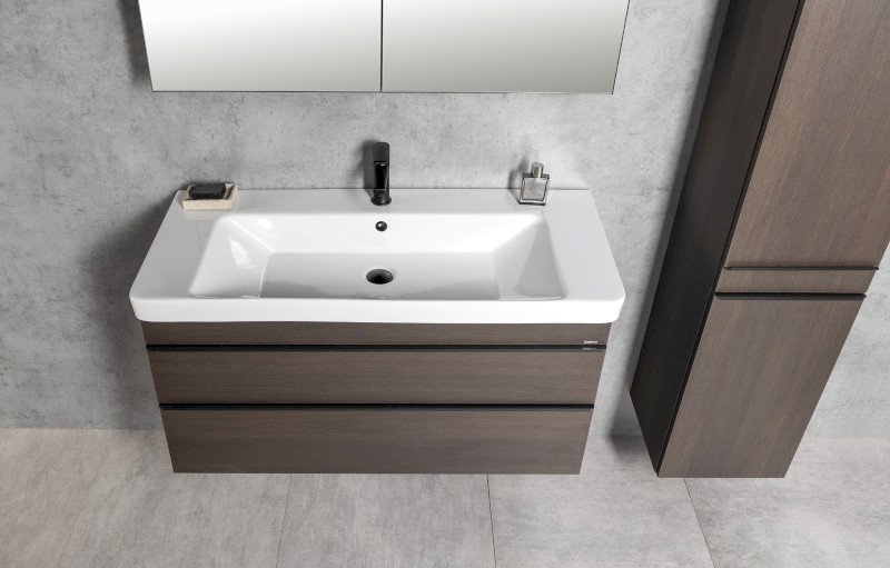 THALIE 105 keramické umyvadlo nábytkové 105x46cm, bílá TH11105