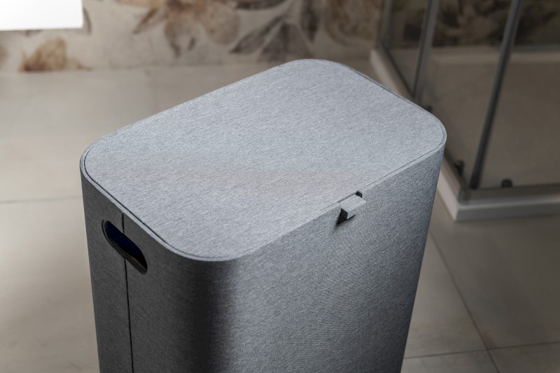 BELLAGIO koš na prádlo 50,5x62,5x32cm, šedá 3063GR