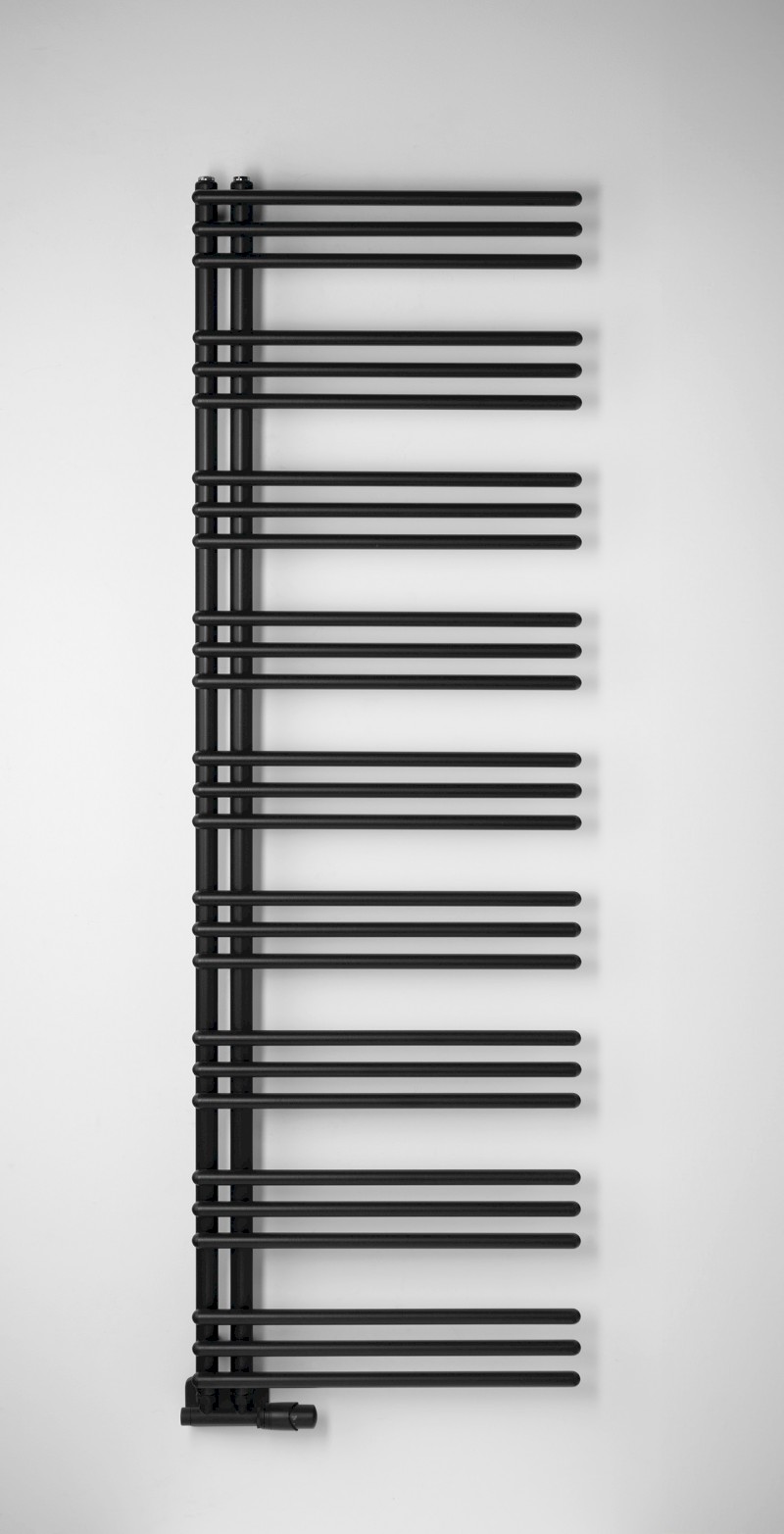 POSEIDON otopné těleso 550x1740mm, černá mat PS517B