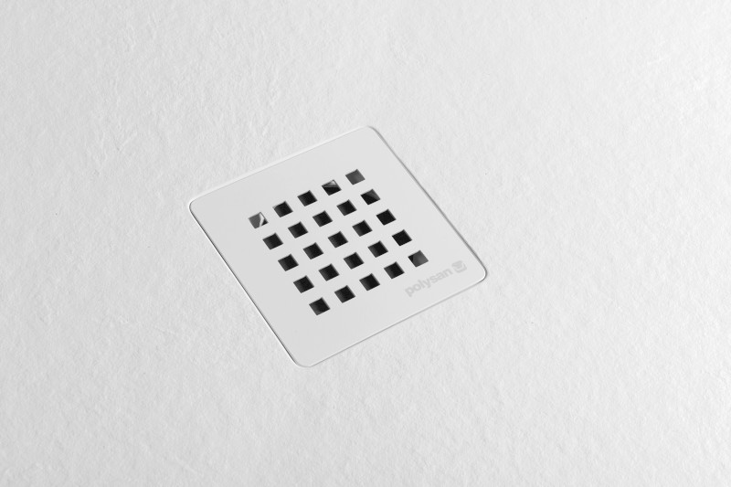 TRENECA vanička z litého mramoru s možností úpravy rozměru, 90x90cm, bílá mat 84300.11