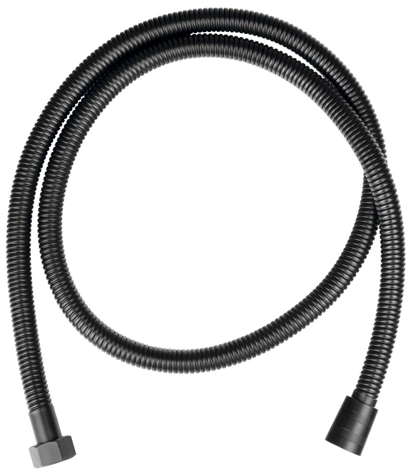 POWERFLEX kovová sprchová hadice, 120cm, černá mat FLEX120B