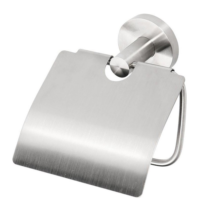 X-STEEL držák toaletního papíru s krytem, nerez mat XS701