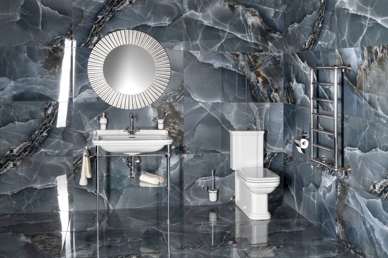 WALDORF keramické umyvadlo 80x55cm, bílá 4141K1