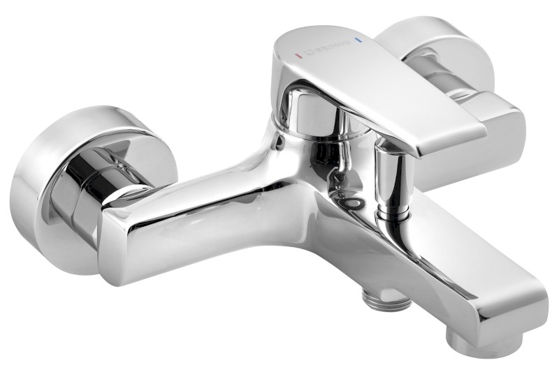 KAI nástěnná vanová baterie, chrom KA10