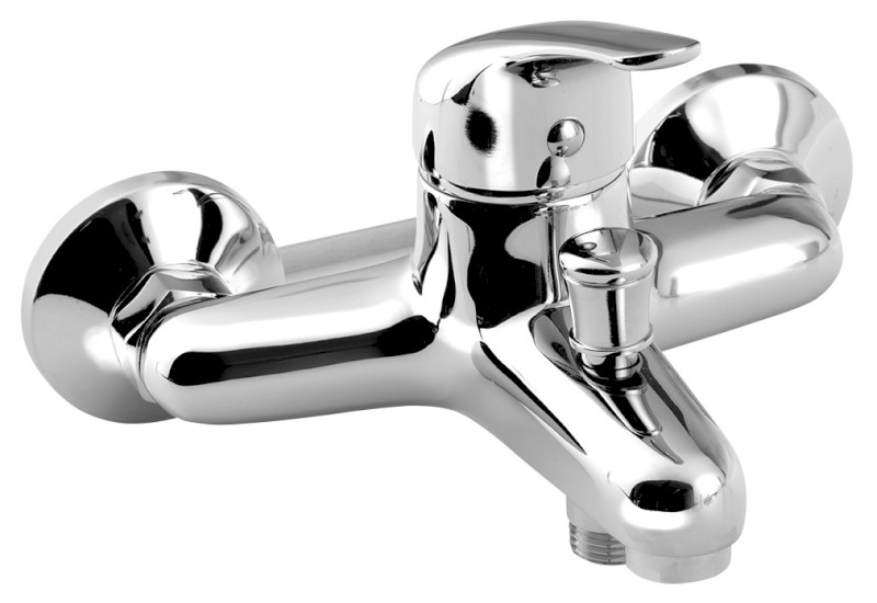 HOFFER nástěnná vanová baterie, chrom 424.010.1