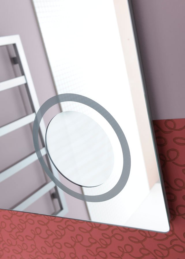 ASTRO zrcadlo s LED osvětlením 100x70cm, kosmetické zrcátko MIRL4