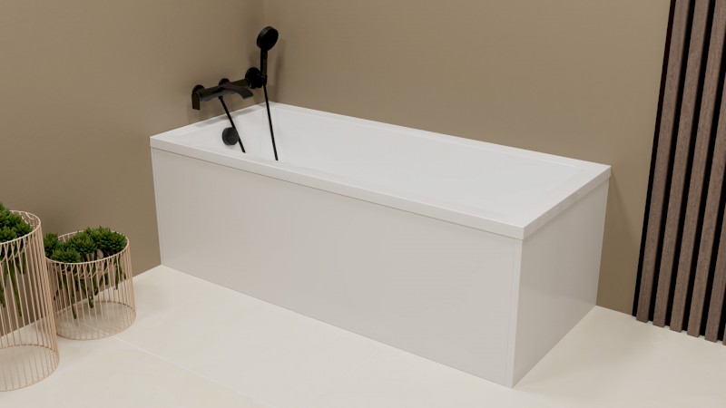 UNIVERSAL rohový panel 180x80x52cm, L/R 30277