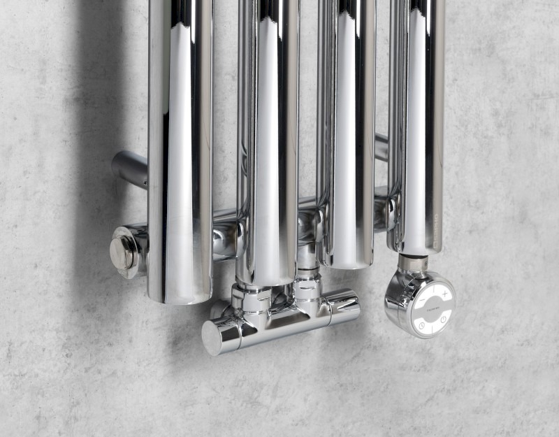 PILON otopné těleso 270x1800mm, se čtyřmi háčky pro ručník, chrom IZ120T