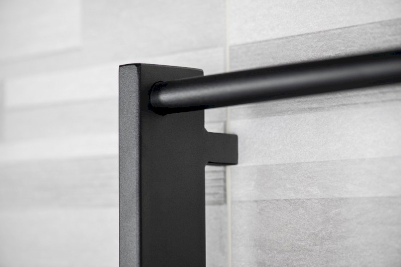 SLICE sušák osušky, 520x790mm, černá mat SN883