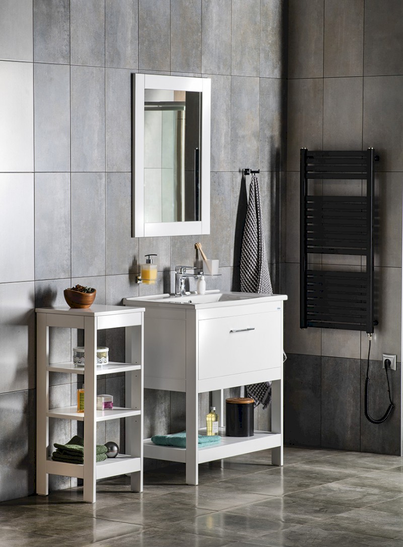 ETIDE umyvadlová skříňka 71,5x85x44 cm, bílá mat ET725