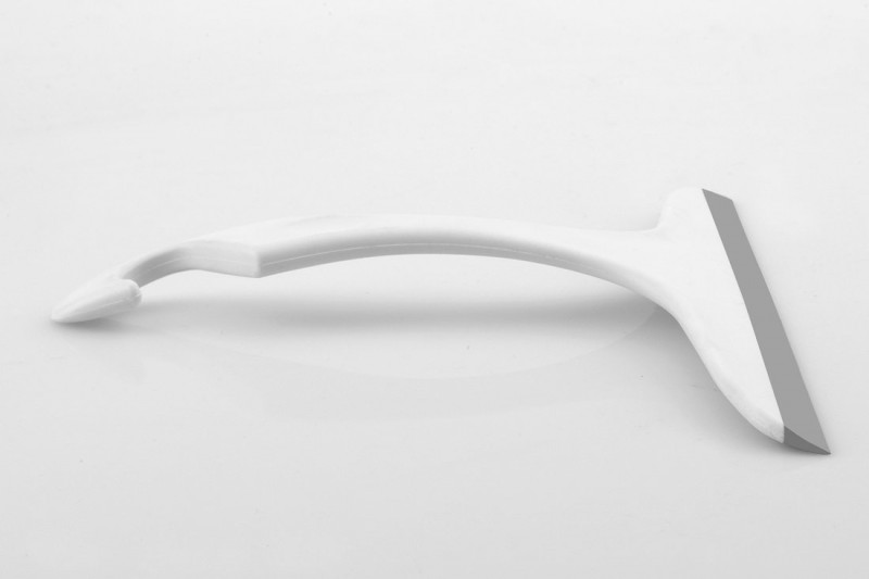 DUCKY stěrka do sprchy, ABS, bílá 13003001