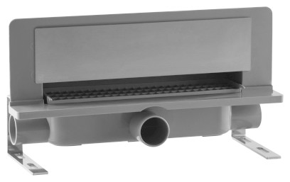 INTRAMURA odtokový žlab do stěny, nerezový kryt, L-350, DN40 975.101.8